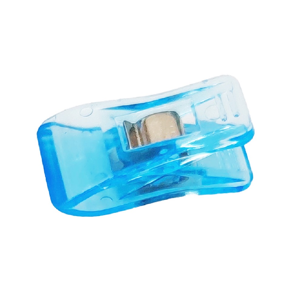Application of plastic clips