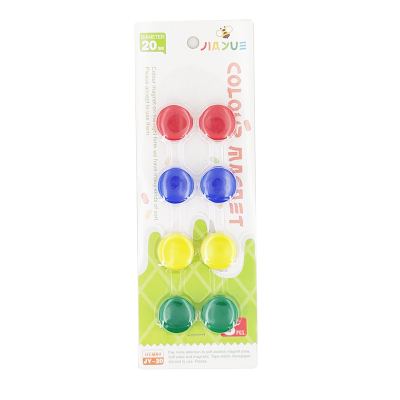 20mm Round Solid Color Magnet
