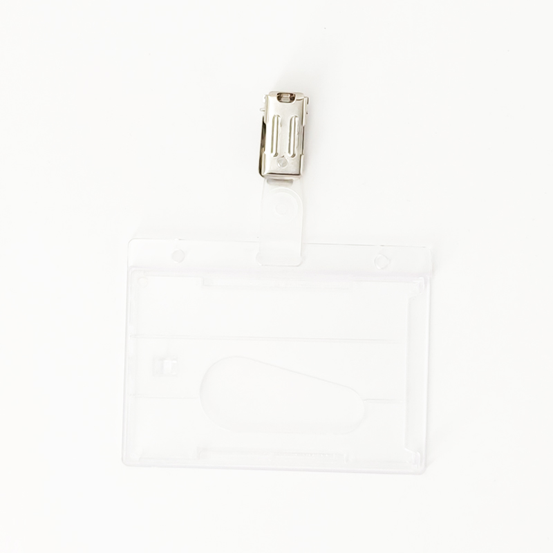 Double Card Injection Moulding Name Badge